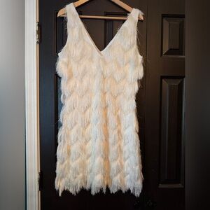Ramy Brook fringe mini dress